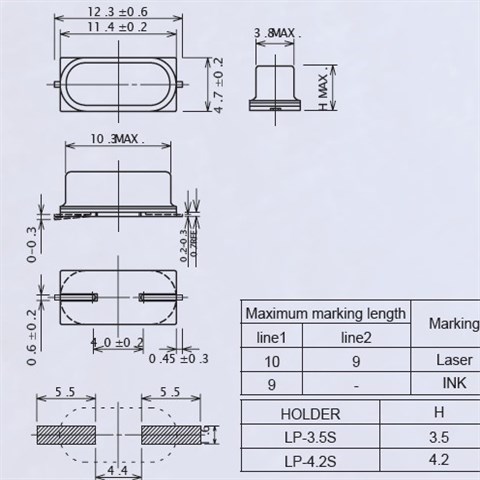 石英晶振,假貼片晶振,49SMD晶振