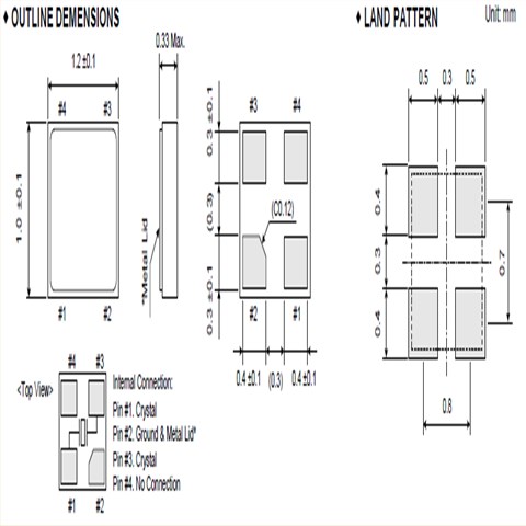 大河晶振,貼片晶振,FCX-08晶振,進口SMD晶振