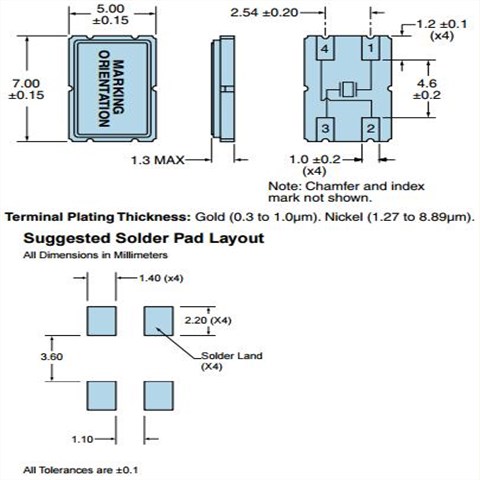 ECLIPTEK晶振,貼片晶振,EA5070PA12-27.000M晶振,石英晶振