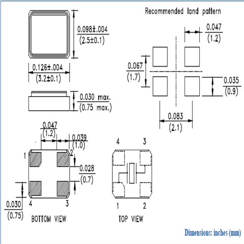 ABM8AIG-16.000MHZ-12-2Z-T,Abracon寬溫晶振,16MHZ晶振