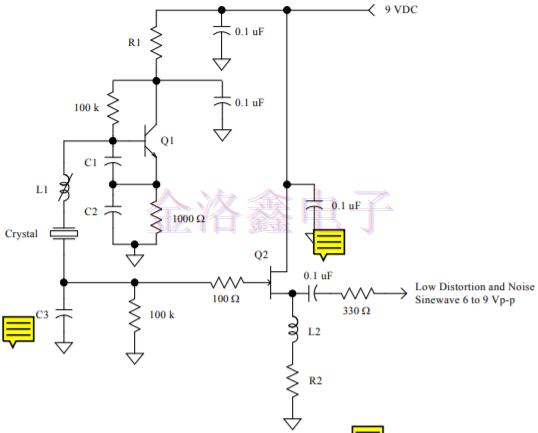 Wenzel低失真晶體振蕩器電路圖介紹 Wenzel低失真晶體振蕩器電路圖介紹