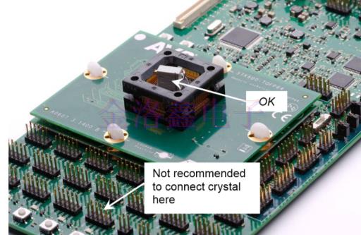 測試32.768K晶振穩(wěn)定性和有效負(fù)載電容 測試32.768K晶振穩(wěn)定性和有效負(fù)載電容