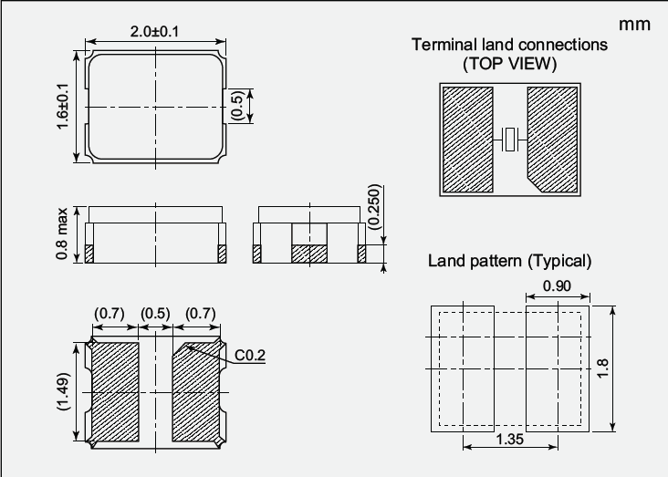 NDK晶振,貼片晶振,NX2016GC晶振 NDK晶振,貼片晶振,NX2016GC晶振