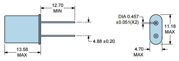 抗高溫49U晶體諧振器,進(jìn)口石英DIP晶振,EUAA20-12.000M晶振