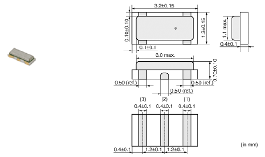 陶瓷M級(jí)石英晶振,CSTCE晶振,CSTCE9M00G55-R0晶振
