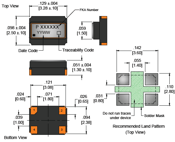 TLT3 3225 TCXO TLT3 3225 TCXO