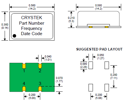 CCHD-950 14_9mm OSC HCMOS 3.3V CCHD-950 14_9mm OSC HCMOS 3.3V