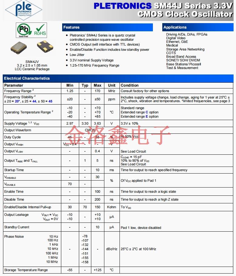 SM44J 3.3V SM44J 3.3V