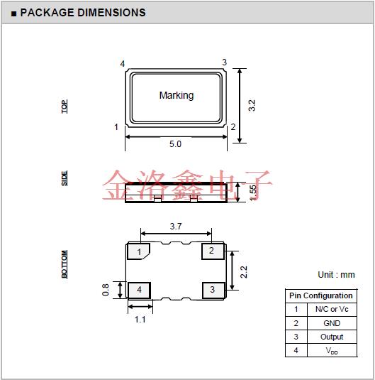 TX3-J25KP05-25.000M-TR,Transko高性能晶振,TX3溫補晶振,5032晶振 TX3-J25KP05-25.000M-TR,Transko高性能晶振,TX3溫補晶振,5032晶振